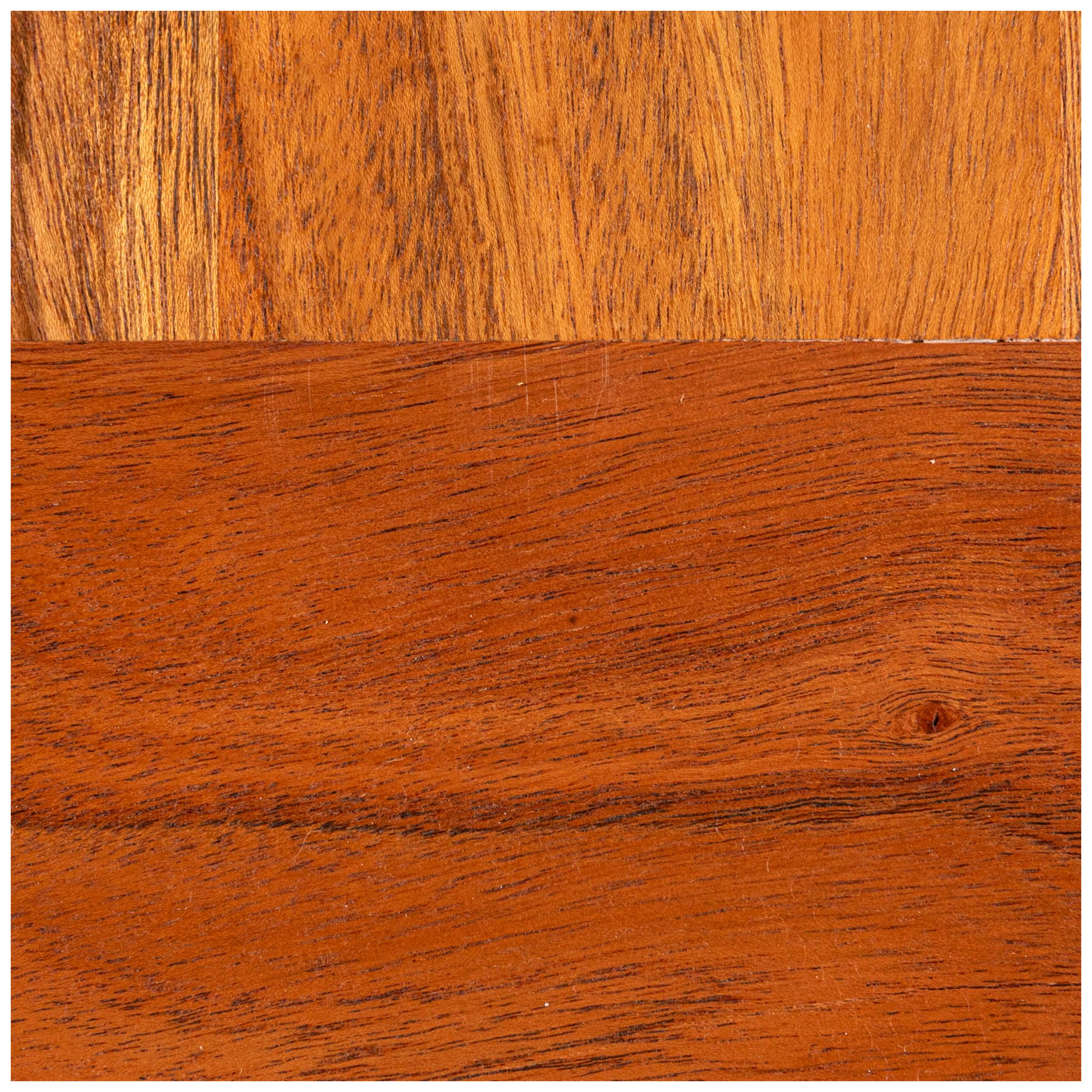 Image 7 Rectangular Acacia Wood and Jute Coffee Table, Natural more views