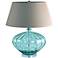 Recycled Glass Melon Table Lamp