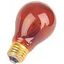 Red 25 Watt Medium Base Party Light Bulb