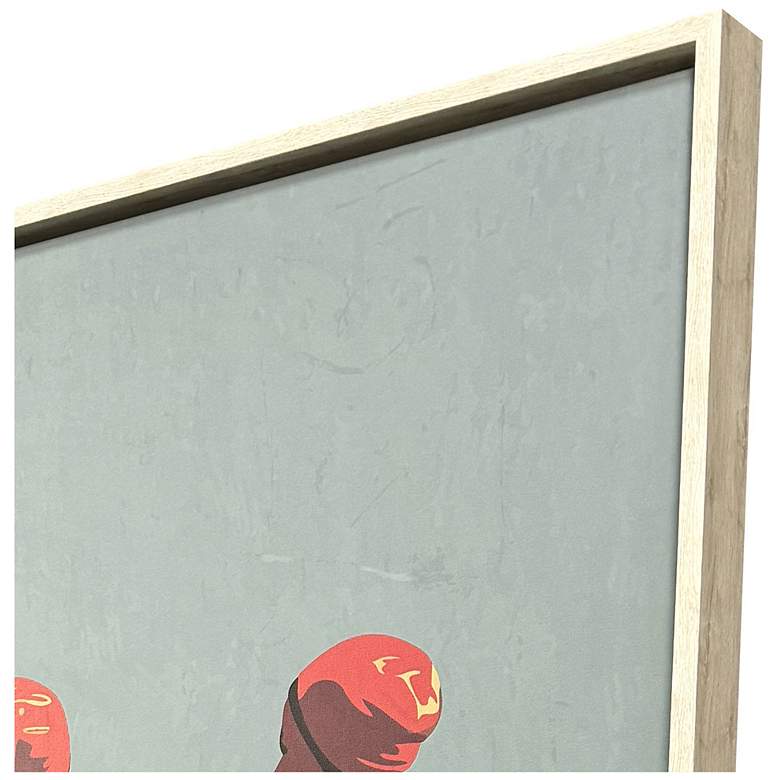 Image 3 Red 42"W x 42"H Canvas more views