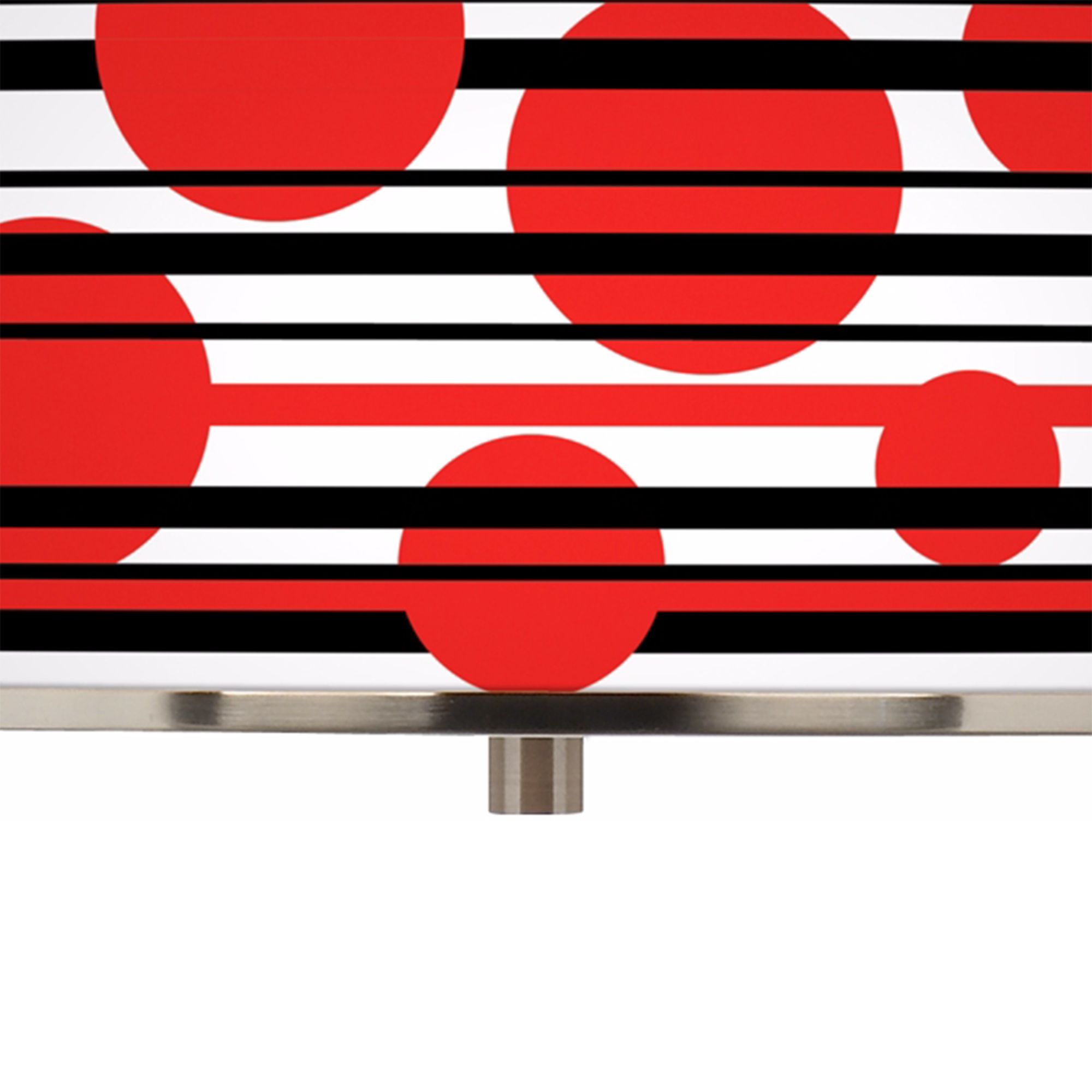 Image 2 Red Balls Giclee Glow 16" Wide Pendant Light more views