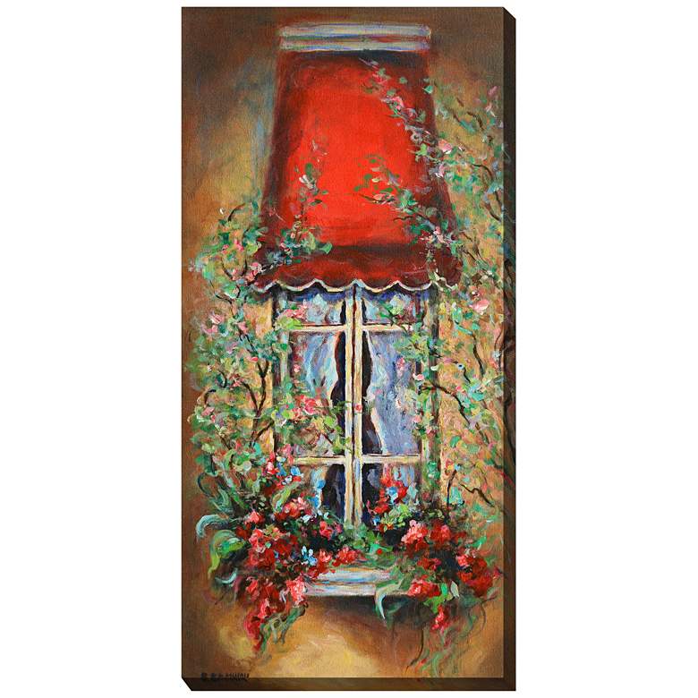 Image 1 Red Canopy 48 inchH All-Weather Indoor-Outdoor Canvas Wall Art