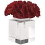 Red Coral Cluster 7 3/4" High Table Sculpture by Uttermost