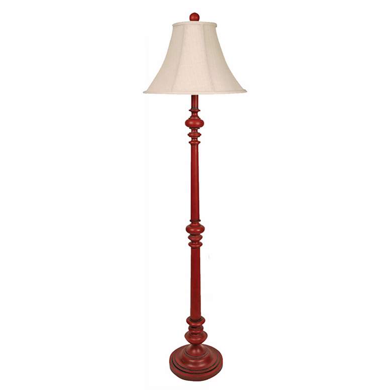 Image 1 Red Cottage Floor Lamp