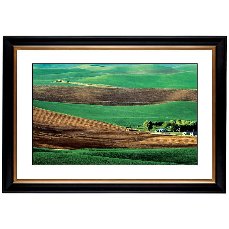 Image 1 Red Desert Giclee 41 3/8" Wide Wall Art