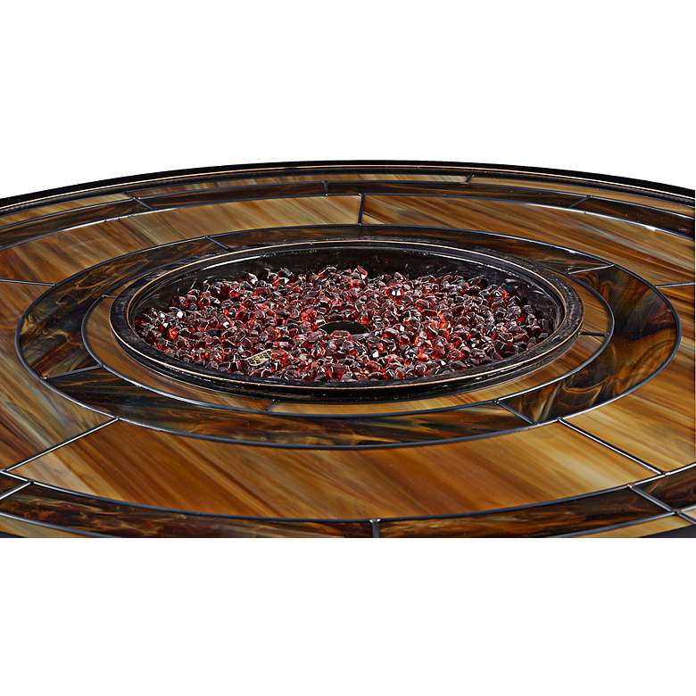 Image 1 Red Glass Firepit Beans - 16 Pound Bag