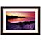 Red Lake Sunset Giclee 41 3/8" Wide Wall Art
