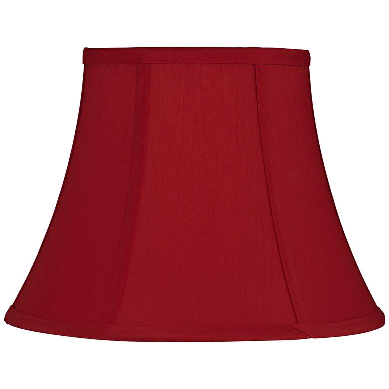 Image 1 Red Morrell Bell Lamp Shade 7x12x9 (Spider)