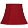 Red Morrell Bell Lamp Shade 7x12x9 (Spider)