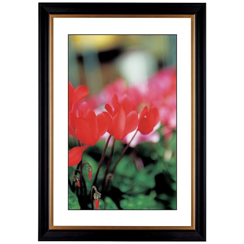 Image 1 Red Poppy Giclee 41 3/8 inch High Wall Art