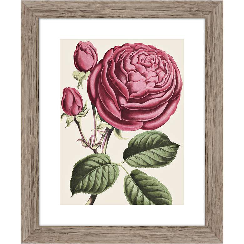 Image 1 Red Roses 23 1/2 inch Framed Giclee Wall Art