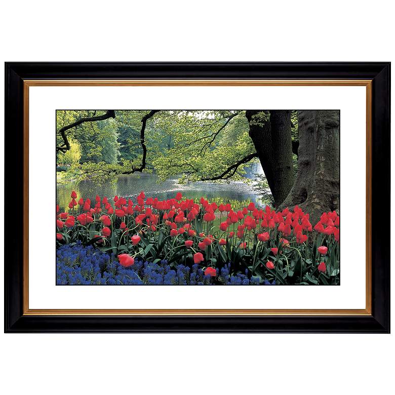 Image 1 Red Spring Giclee 41 3/8 inch Wide Wall Art
