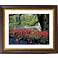 Red Spring Gold Bronze Frame Giclee 20" Wide Wall Art