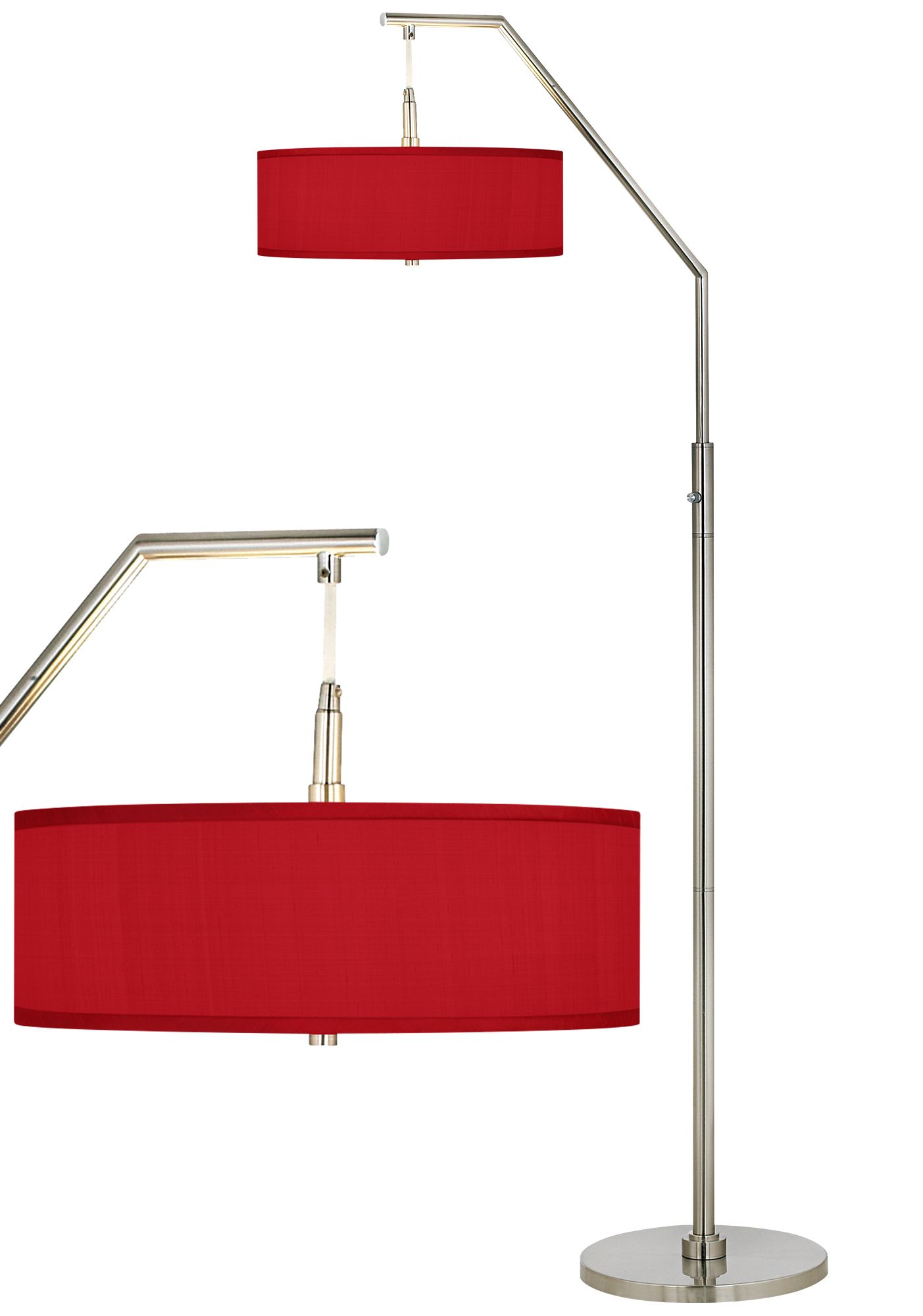 red light floor lamp