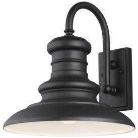 Redding Station 15 1/2"H Textured Black Outdoor Wall Light Redding Station 15 1/2"H Textured Black Outdoor Wall Light