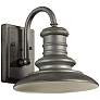 Redding Station 9 3/4" High Silver LED Outdoor Wall Light