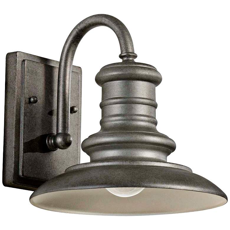 Redding Station 9&quot; Tarnished Outdoor Wall Lantern