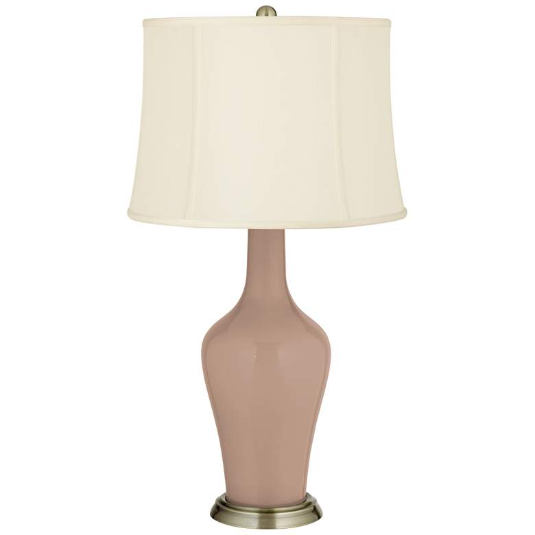Image 2 Redend Point Fog Linen Shade Anya Table Lamp