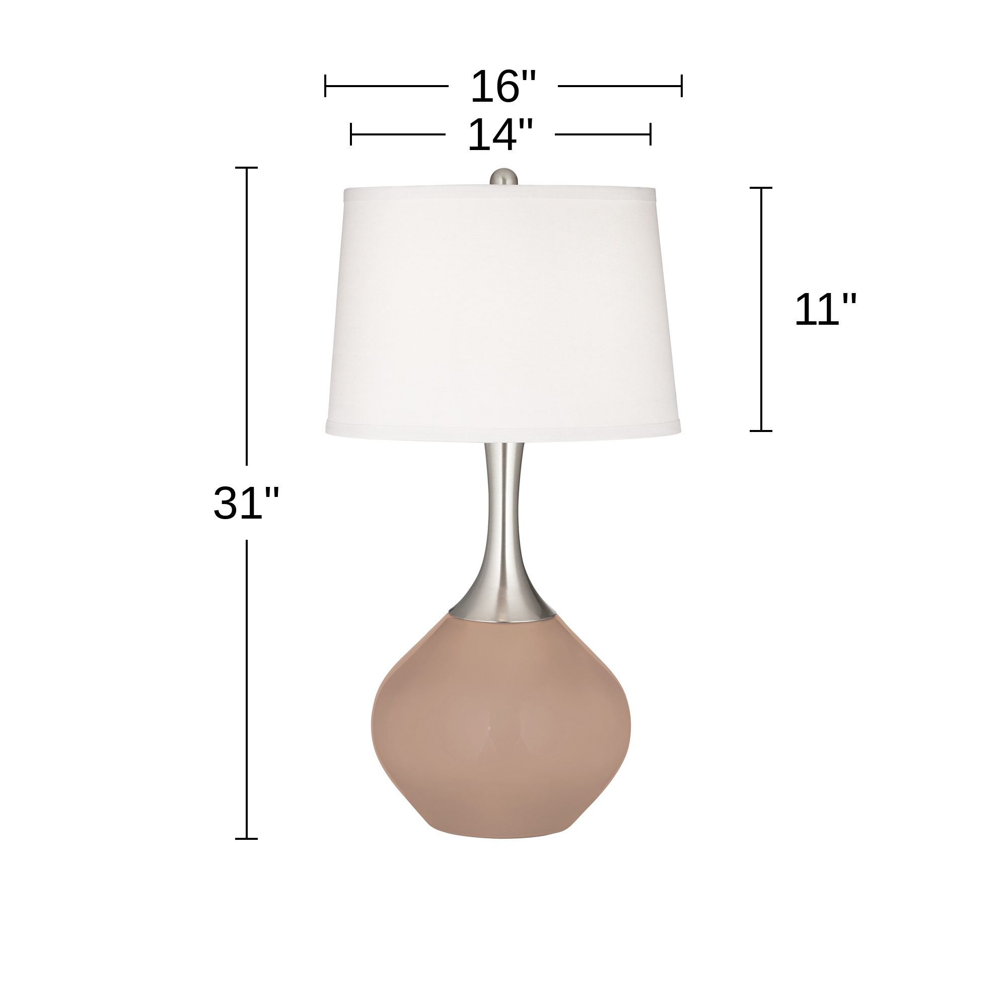 Image 3 Redend Point Fog Linen Shade Spencer Table Lamp more views