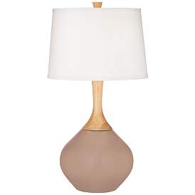 Image2 of Redend Point Fog Linen Shade Wexler Table Lamp