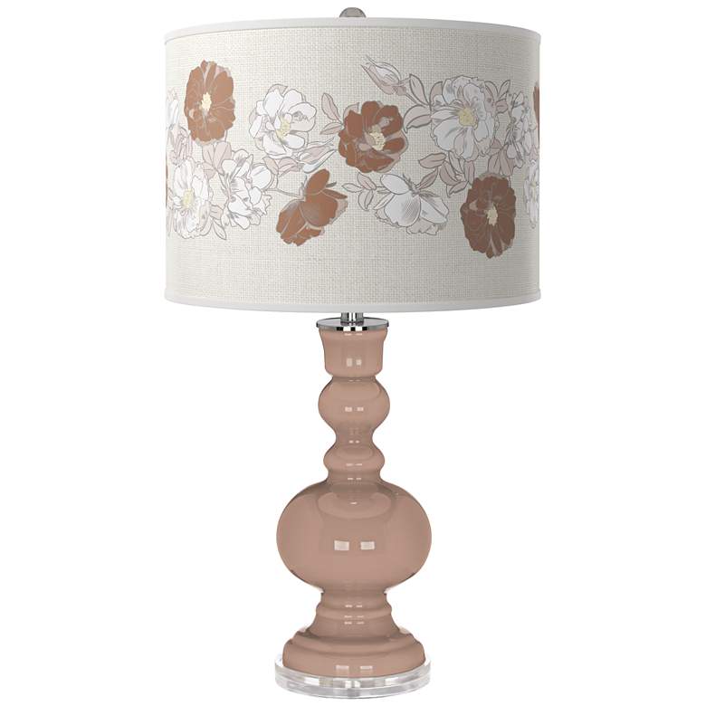 Image 1 Redend Point Rose Bouquet Apothecary Table Lamp