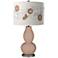 Redend Point Rose Bouquet Double Gourd Table Lamp
