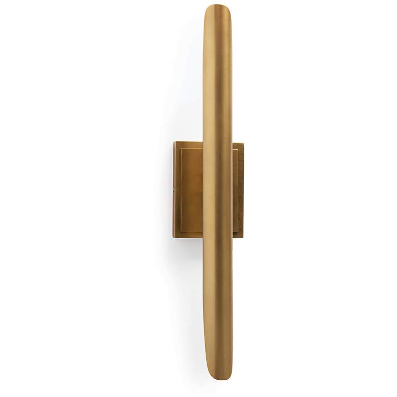Image 1 Redford 22" High Natural Brass ADA Wall Sconce