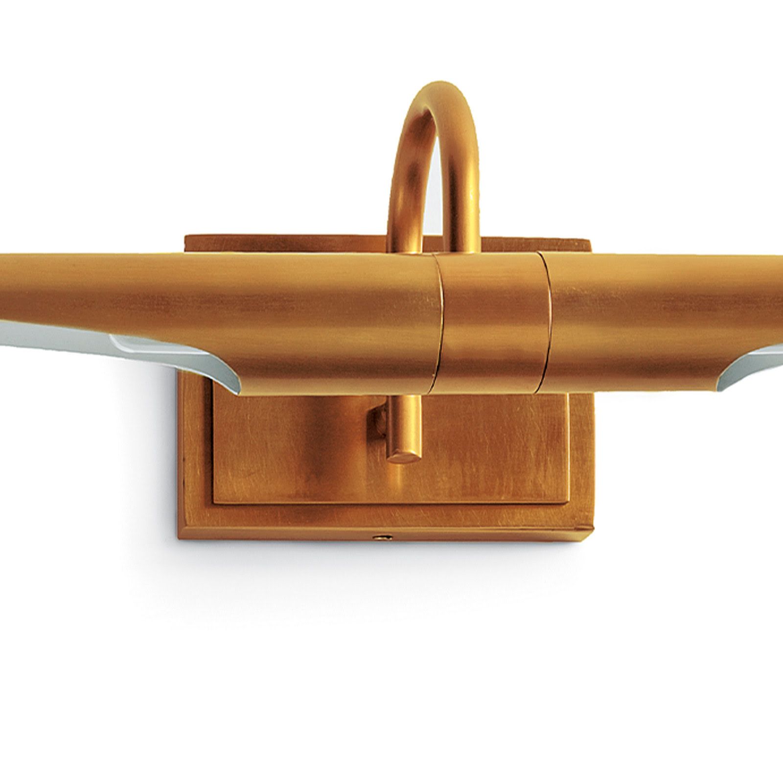 Image 6 Redford 22" Wide Natural Brass 2-Light Picture Light more views