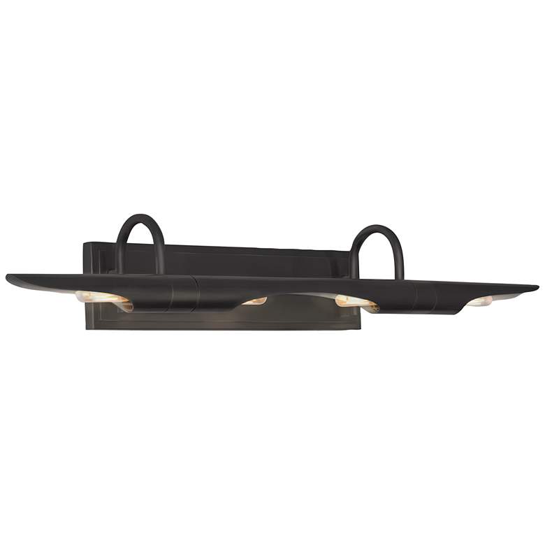 Image 1 Redford 32" Wide Oil-Rubbed Bronze 4-Light LED Picture Light