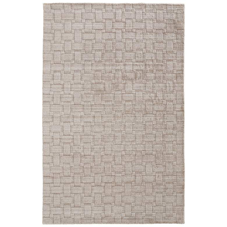 Image 2 Redford 8669F 5&#39;x8&#39; Tan and Beige Rectangular Area Rug