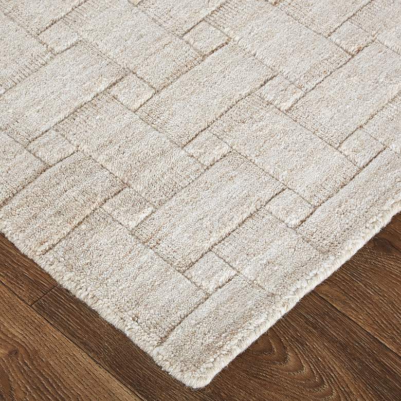Redford 8669F 5&#39;x8&#39; Tan and Beige Rectangular Area Rug more views