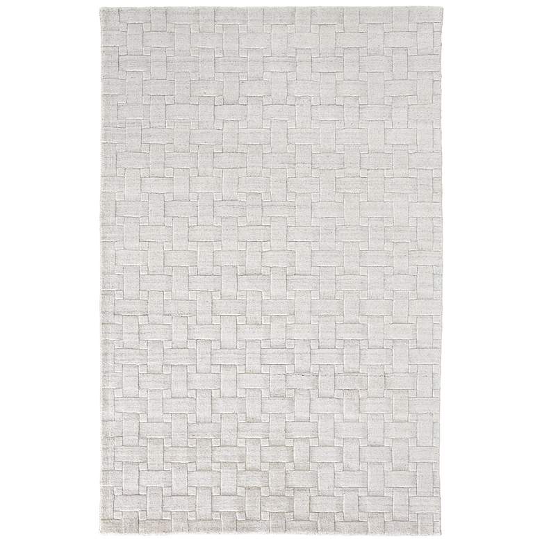 Image 1 Redford 8669F 5'x8' White Rectangular Area Rug