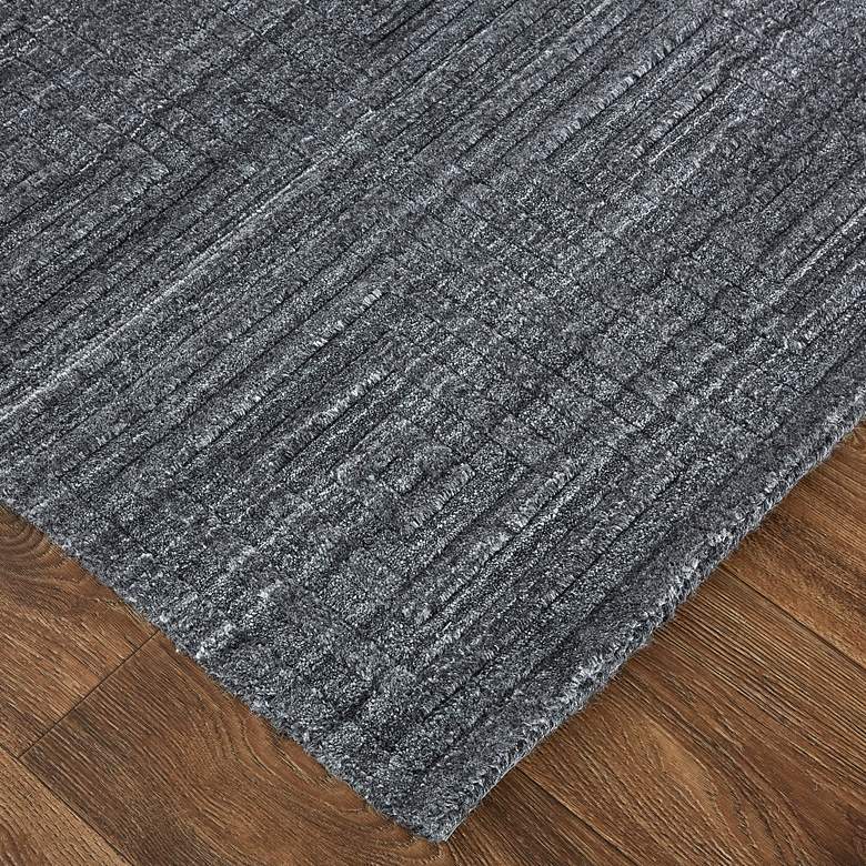 Image 3 Redford 8670F 5&#39;x8&#39; Charcoal Gray Rectangular Area Rug more views