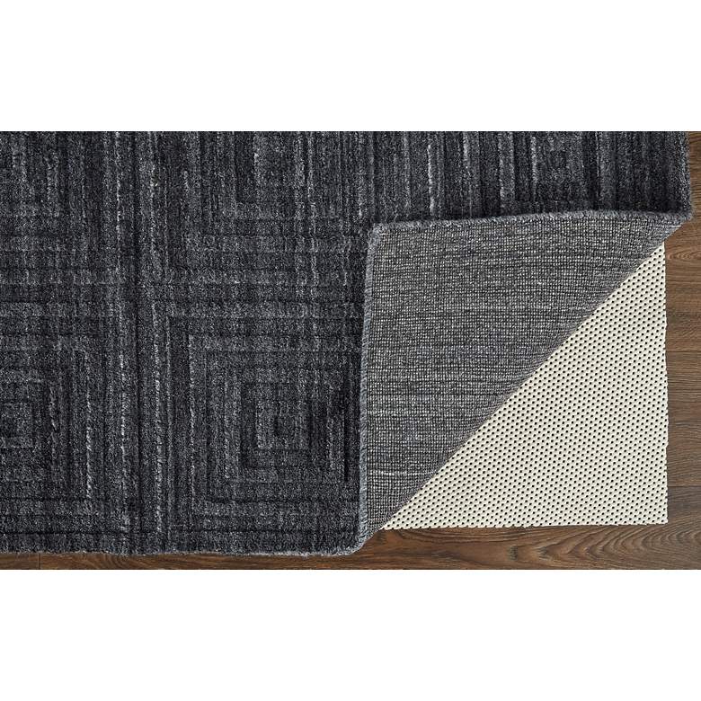 Image 4 Redford 8670F 5&#39;x8&#39; Charcoal Gray Rectangular Area Rug more views