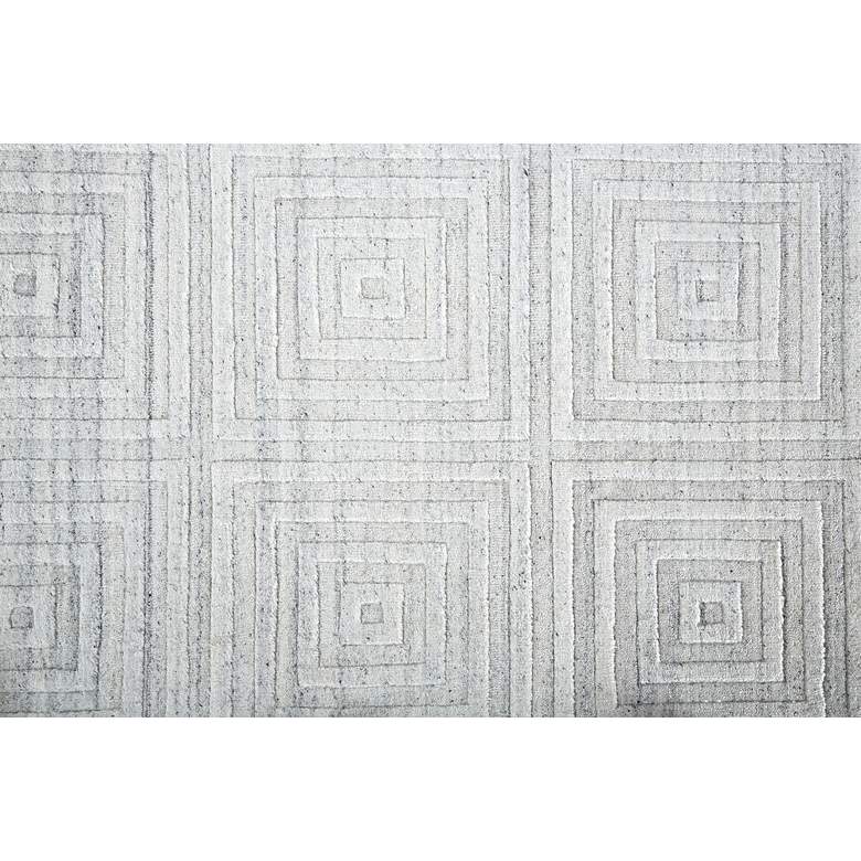 Image 4 Redford 8670F 5'x8' White and Gray Rectangular Area Rug more views