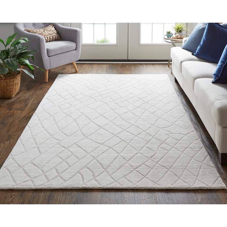 Image 1 Redford 8846F 5'x8' Beige Rectangular Area Rug