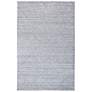 Redford Solid Hand Woven Gray Area Rug 8848F 3'-6" x 5'-6"