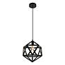 4_Redmond Collection Pendant D13.0" H14.6 Lt:1 Black Finish more views