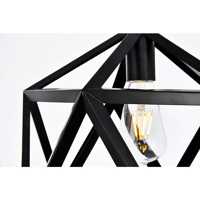 Image 5 Redmond Collection Pendant D13.0" H14.6 Lt:1 Black Finish more views