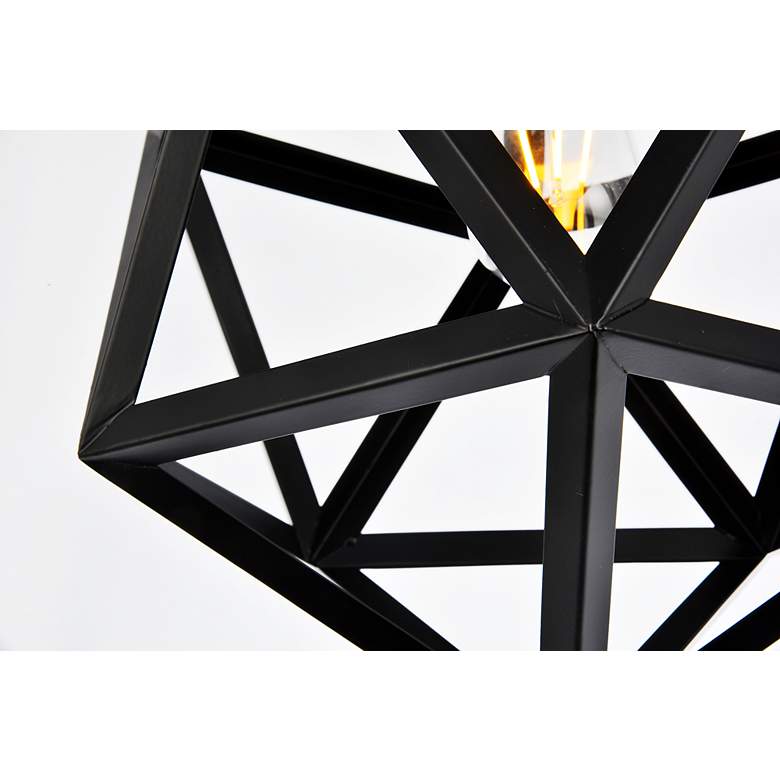 Image 6 Redmond Collection Pendant D13.0" H14.6 Lt:1 Black Finish more views