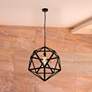 1_Redmond Collection Pendant D19.7 H22.6 Lt:1 Black Finish