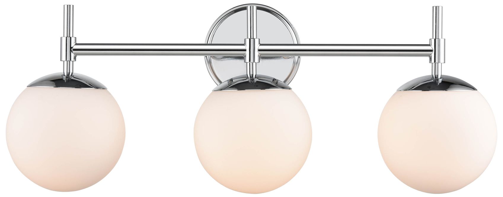 Image 5 Redondo 24" Wide Chrome 3-Light Vanity Bath Light more views