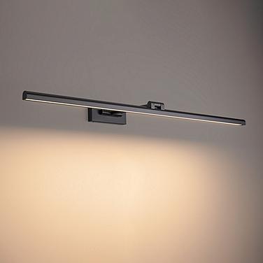 Reed 3"H x 42"W 1-Light Picture Light in Black