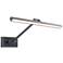 Reed 3"H x 24.5"W 1-Light Picture Light in Black
