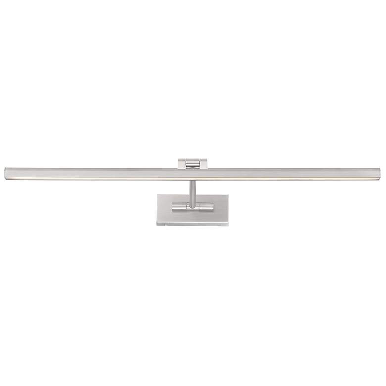 Image 3 Reed 3"H x 32.5"W 1-Light Picture Light in Brushed Nickel more views