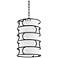Reedley 3 Light Small Pendant Forged Iron