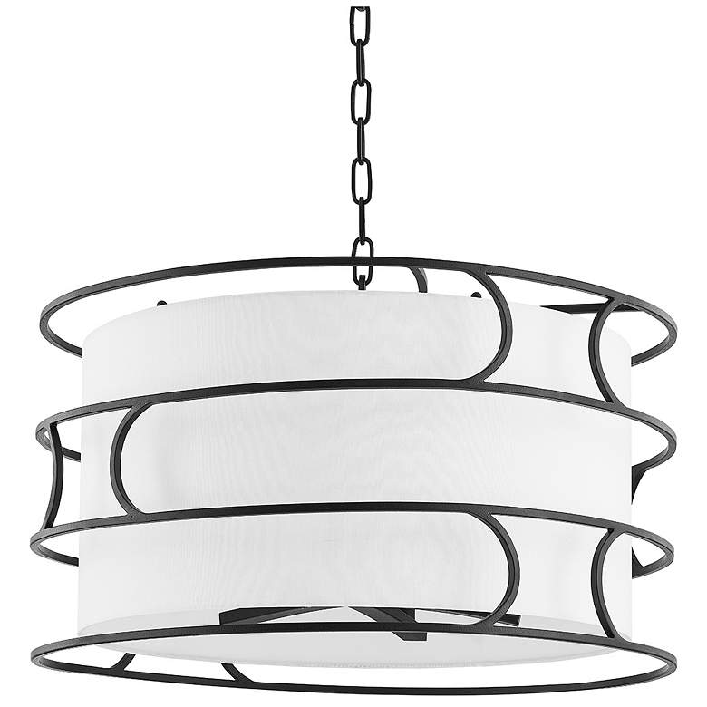 Image 1 Reedley 5 Light Chandelier Forged Iron