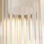 6_Reeds 11 3/4" Wide Gold Glass 3-Light LED Mini Pendant more views