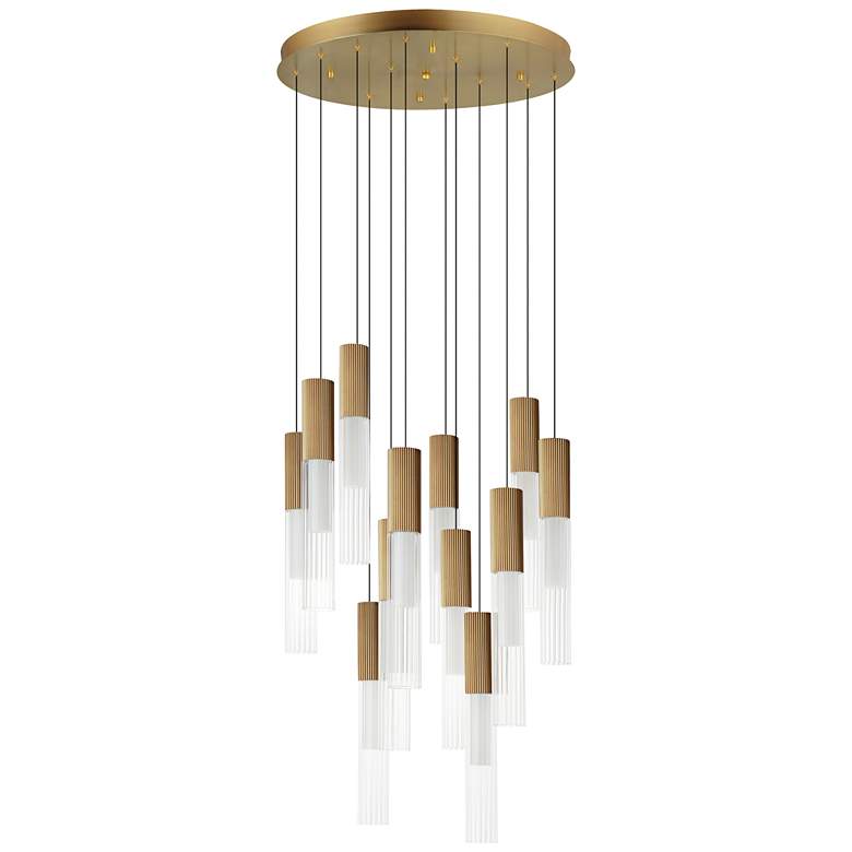 Image 1 Reeds 12-Light LED Pendant