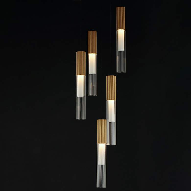 Image 1 Reeds 5-Light LED Pendant